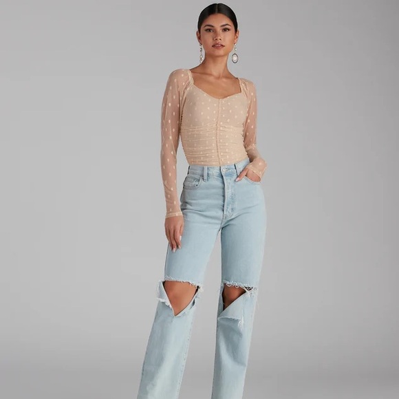 🔴 SOLD 🔴 Windsor Tan bodysuit - Picture 4 of 5